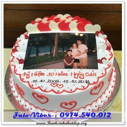 Mẫu Bánh Sinh Nhật Đẹp - A370